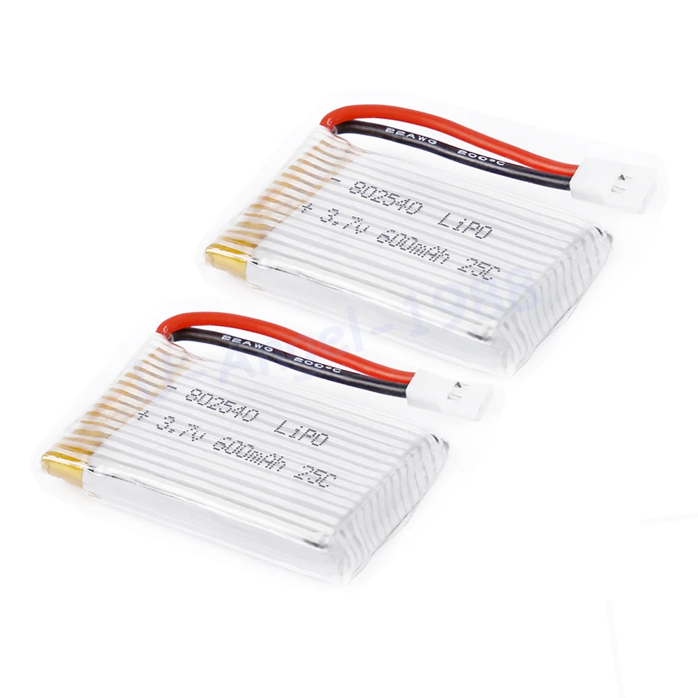2 шт./лот 3 7 В 600 мАч 25C емкость Lipo батарея 802540 + X4 зарядное устройство для Molex 50005 RC