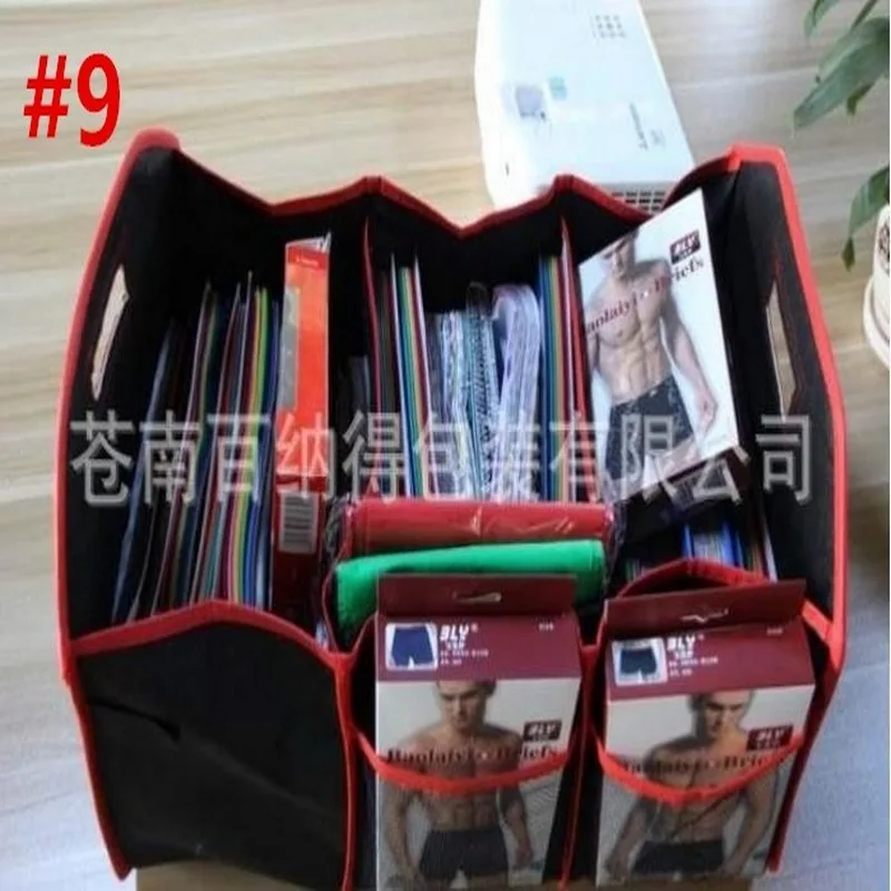 Hoomall Tidy 2 типа сетчатая карманная сумка для хранения в багажник автомобиля Органайзер для хранения ткань Оксфорд складной ящик для хранения грузовика