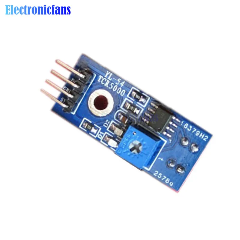 Инфракрасный датчик линии слежения LM393 TCRT5000 модуль обхода препятствий плата