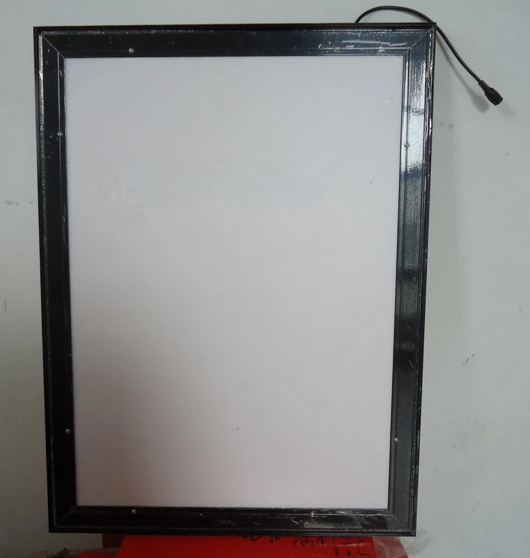 A3 Размер магнитного алюминиевая рама с подсветкой светодиодный светильник