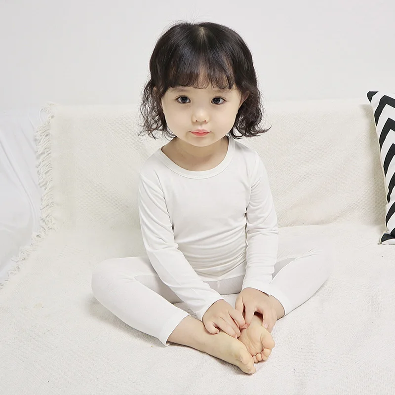 Пижамы для девочек пижамный комплект малышей детей одежда сна детская из