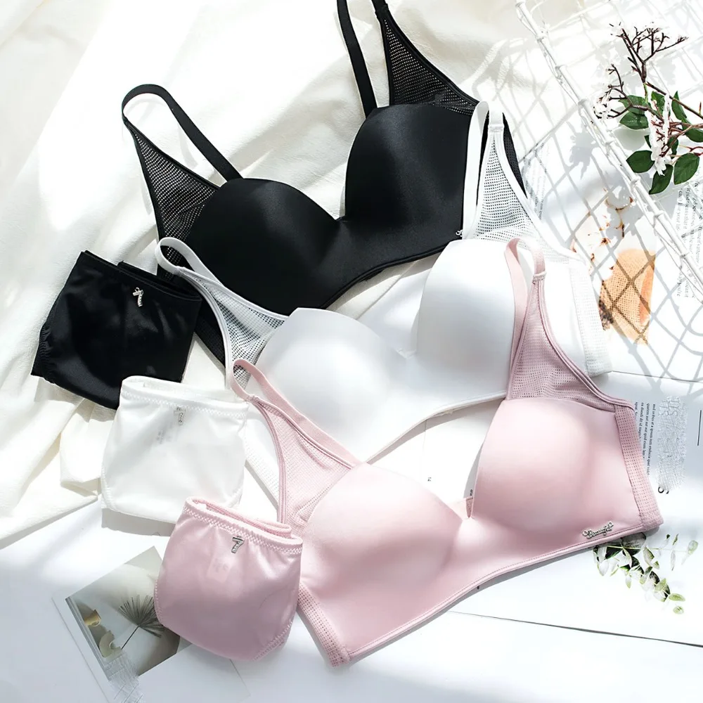 2018 Новая мода глазури для женщин пикантные прозрачные трусики Комплект