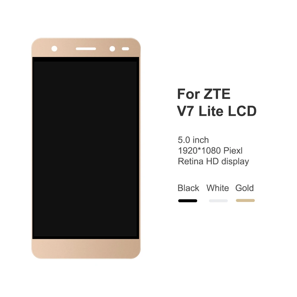 5 0 дюймов для ZTE Blade V7 Lite ЖК-дисплей кодирующий преобразователь сенсорного экрана