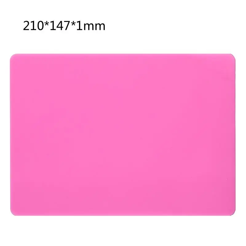 PK-M DIY силиконовый коврик, резиновый коврик, инструмент для рукоделия, высокая термостойкость, липкая пластина - Цвет: PK-M