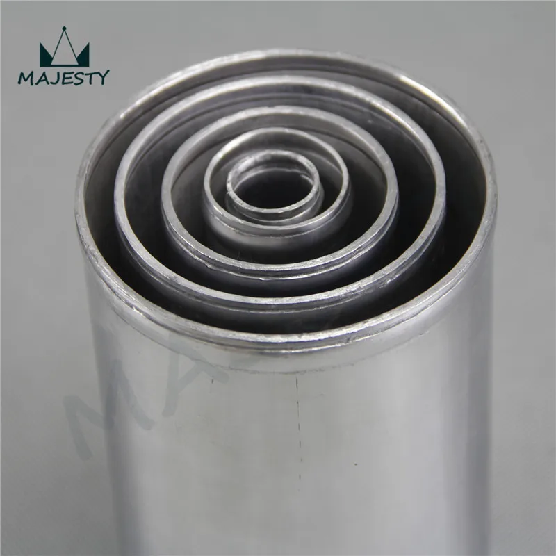 25 мм 1 &quotдюймовый Алюминиевый турбо интеркулер трубопровод труба прямая L = 150