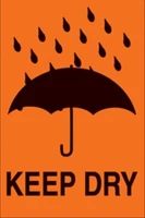 2000 pcslot 40x60mm KEEP DRY self adhesive paper label sticker for storage Item NoSL02