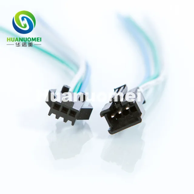 3 контактный светодиодный разъем JST Стандартный многополюсный с проводом WS2801 Arduino
