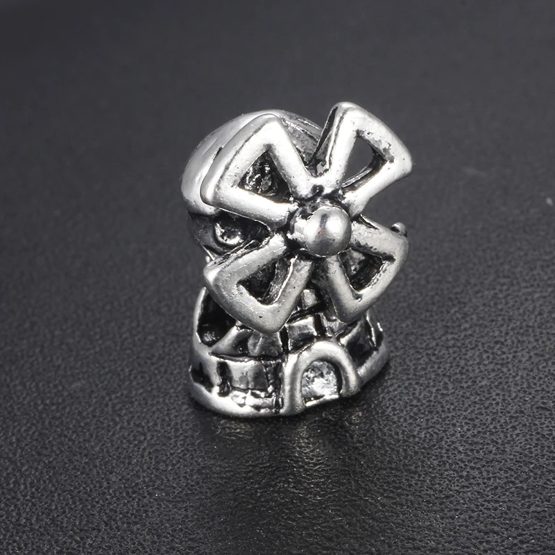 

HOMOD Fashion New Year Windmill Pendants Charms fit Brand Bracelets Necklace Engagement Accessories