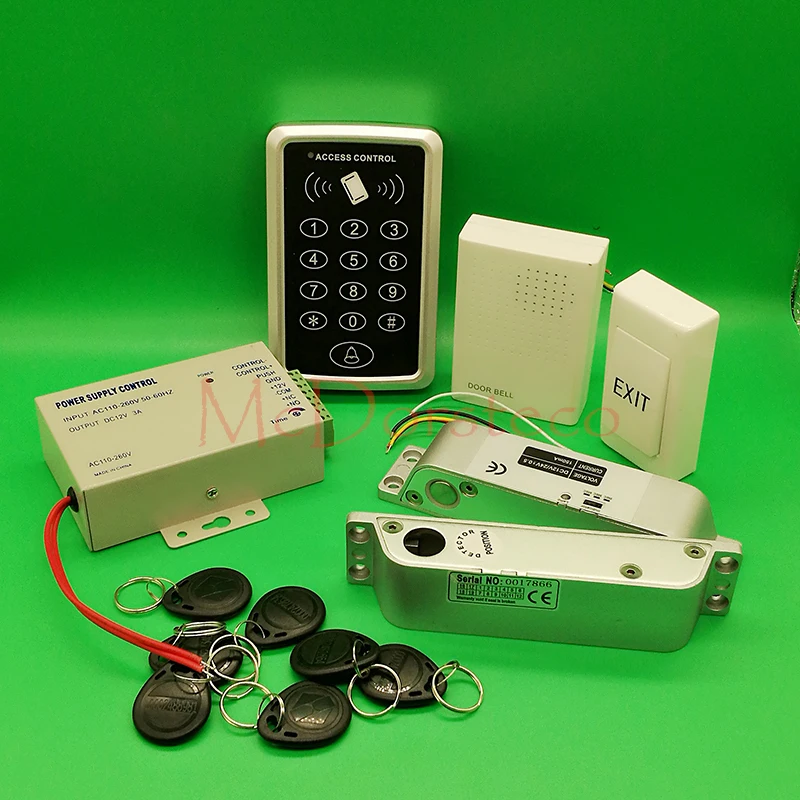 Бесплатная доставка Rfid карта комплект контроля доступа для дверей полный