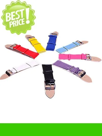 

Wholesale Lots 40pcs 26mm leather Imitation Watch Bands 8colors available
