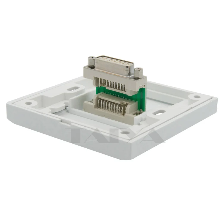 Настенная пластина DVI с разъемом мама мама|dvi wall plates|wall platedvi |