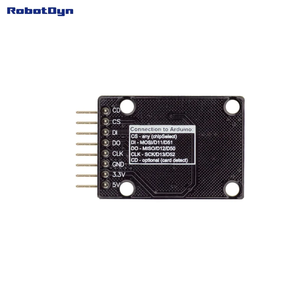 Высокоскоростной модуль Micro SD карты. 3 В/5 В Универсальный для и 5 логики. Для карт