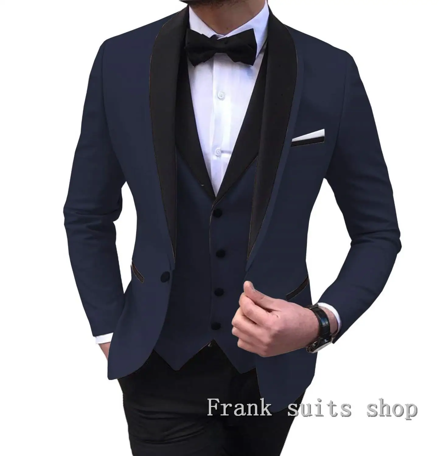 as picture Последние конструкции пальто брюки розовый мужской костюм Slim Fit смокинг жениха 3 шт под заказ свадебные костюмы блейзер набор - Цвет: as picture