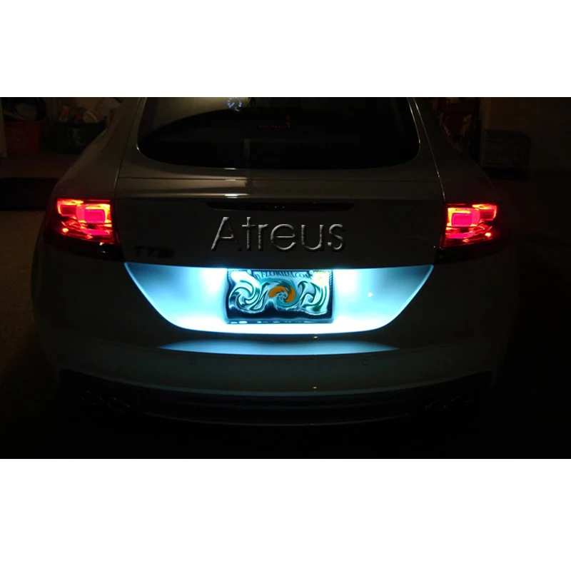 2X Автомобильный светодиодный номерной знак Atreus для Volvo V70 XC70 01-07 S60 01-06 S80 99-06 XC90