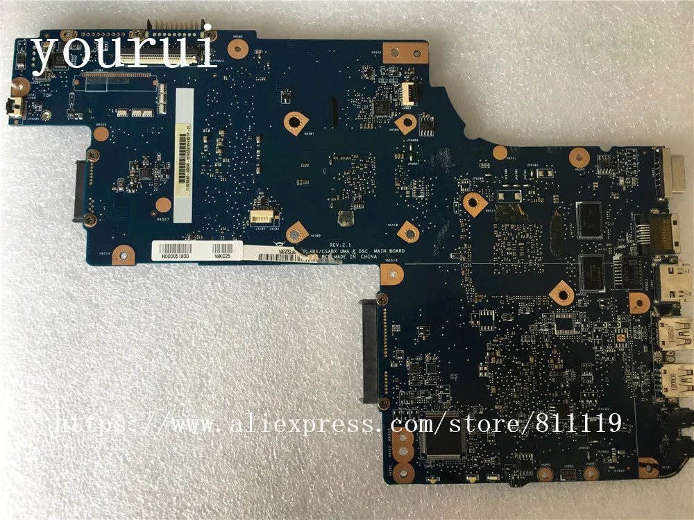 Материнская плата для ноутбука Toshiba Satellite C850 C855D L850D L855D H000051830 E2-1800 тестирование |
