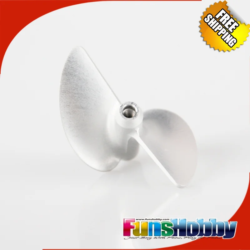 Tenshock CNC 7075 T6 2 Лопастной Алюминиевый Пропеллер M4 для моно/гидро|aluminium propeller|propeller