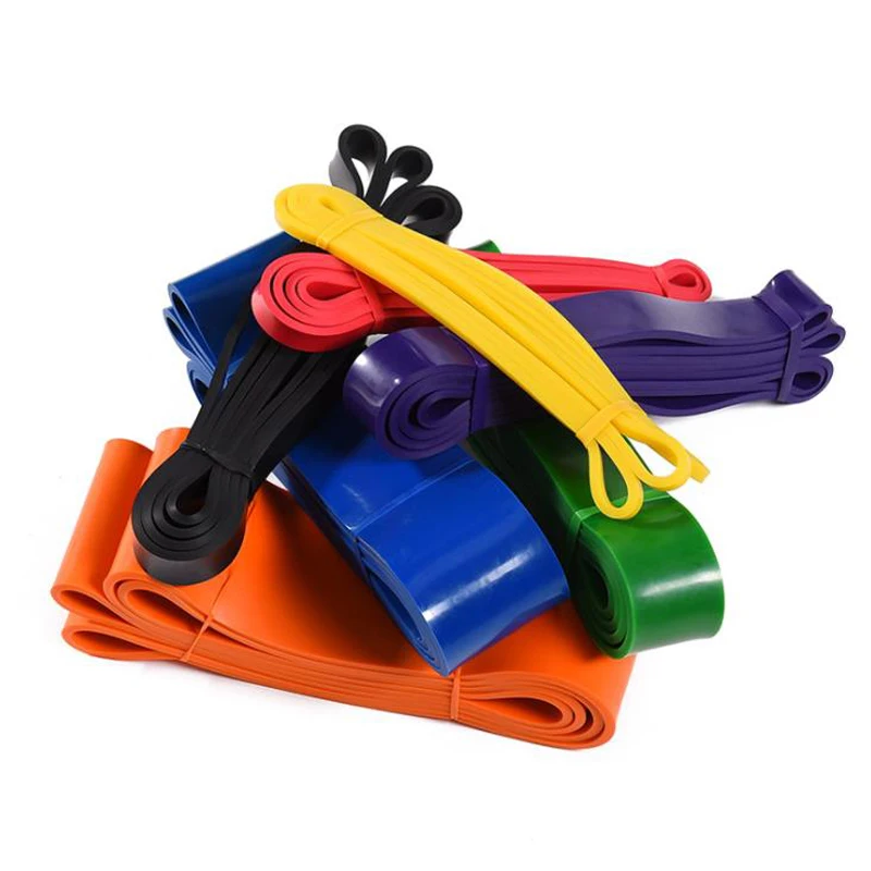 Фитнес резинки Комплект эластичных лент унисекс 208 см Йога спортивные эластичные