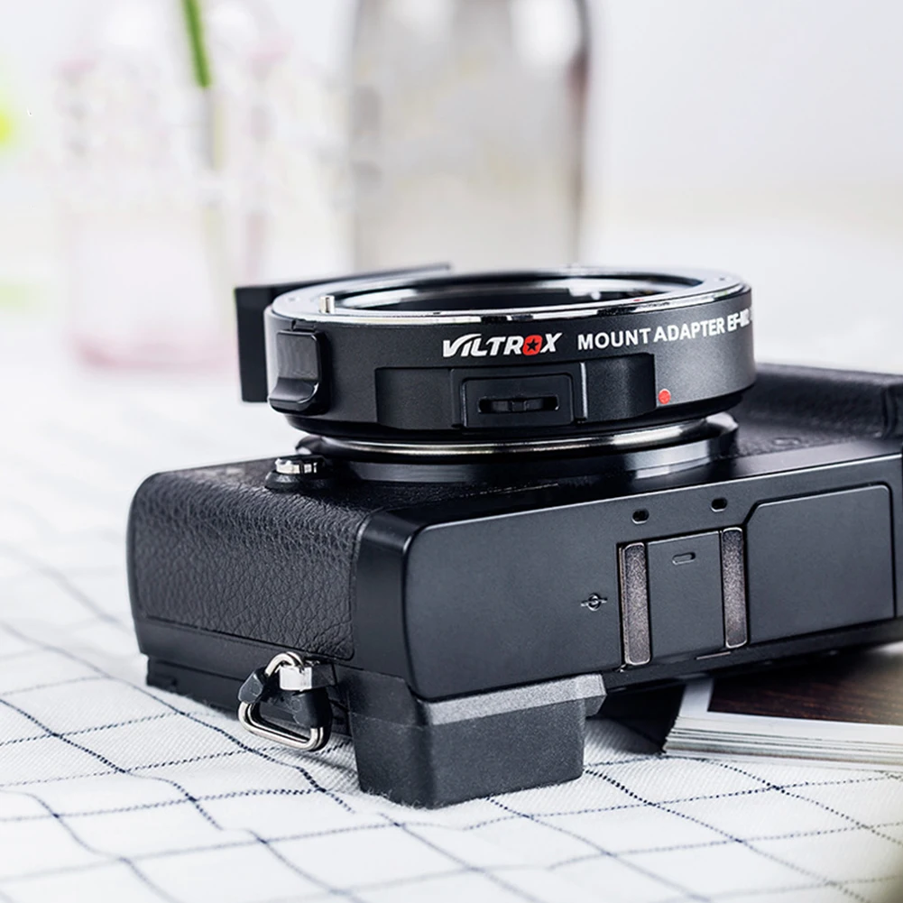 EF M2 II Anti Shake Professional Camera Accessories Easy Install Inner Adjustable Manual Exposure Lens Adapter Ring Auto | Электроника
