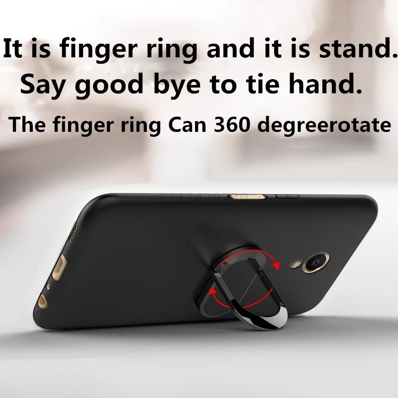 Чехол для ZTE Blade V7 чехол с кольцом на палец магнитный матовый защитный | Мобильные