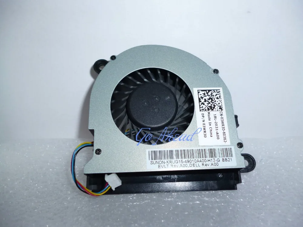 Новый ноутбук Процессор охлаждающий вентилятор Cooler для Dell Latitude 5520 E5520 E5520M по SUNON