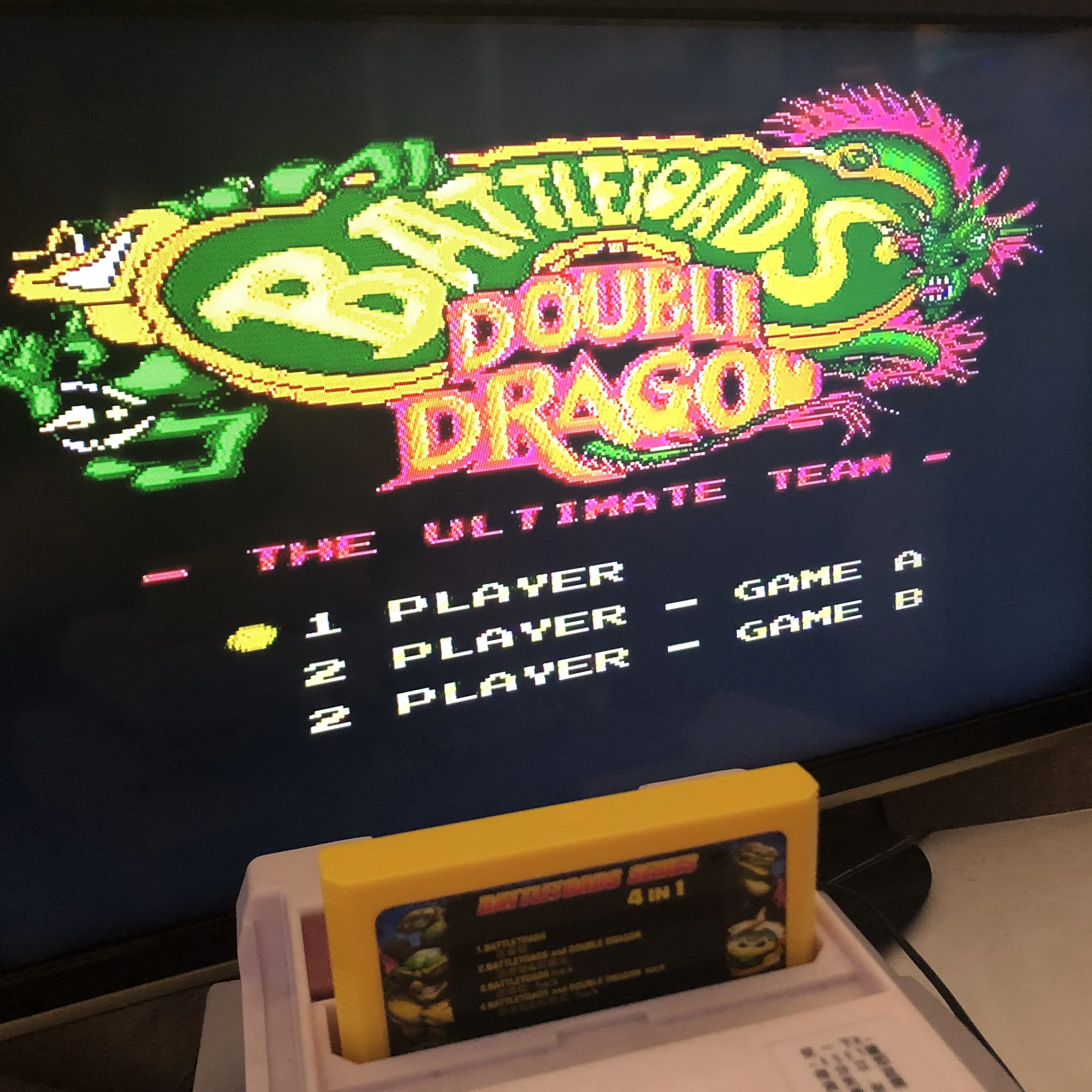 4 в 1/Battletoads and hack/Battletoads doubledragon и Хак для 60-контактного игрока | Электроника
