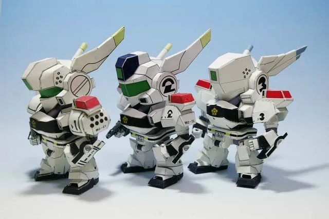 SD Мобильный полиции я Av-98 Ingram-боди полный набор 3D Бумага модель DIYToy (art.: 7ae62231b) - 7ae62231b