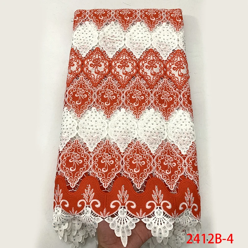 Горячая продажа Африканский шнур кружевной ткани 2019 Высококачественная