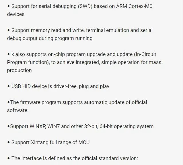 ICP programmer for Nu-Link Nu Link Nuvoton ICP emulator downloader support online/offline programming M0/M4 series chips