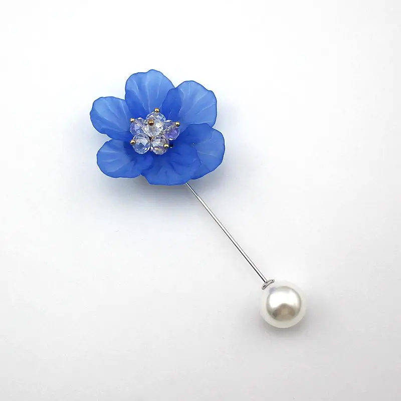 Модная брошь-цветок на лацкан для костюмов свадьбы корсажа куртки палочки брошка