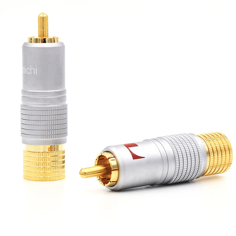 Аудиокабель с золотым покрытием Nakamichi разъем RCA 24K бесплатная доставка новинка