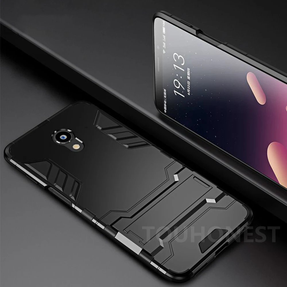 Противоударный чехол для телефона для Meizu 15 E3 M6T M6S M6 Примечание M3 чехол армированный жесткий чехол для телефона для Meizu M15 15 плюс M5 Примечание M5S MX5 чехол