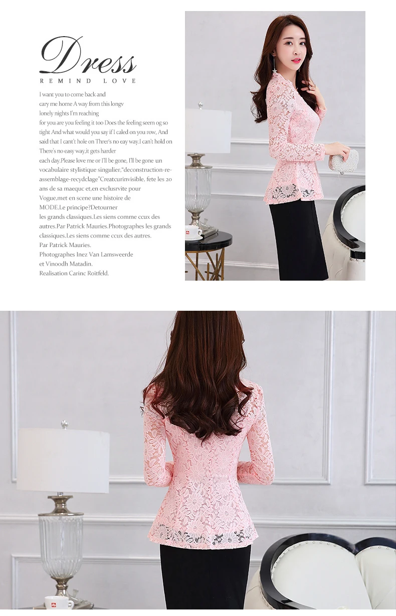 Новая мода renda blusas femininas, Женская кружевная рубашка, открытая кружевная блузка, рубашка для женщин, большие размеры, цветочные кружевные топы