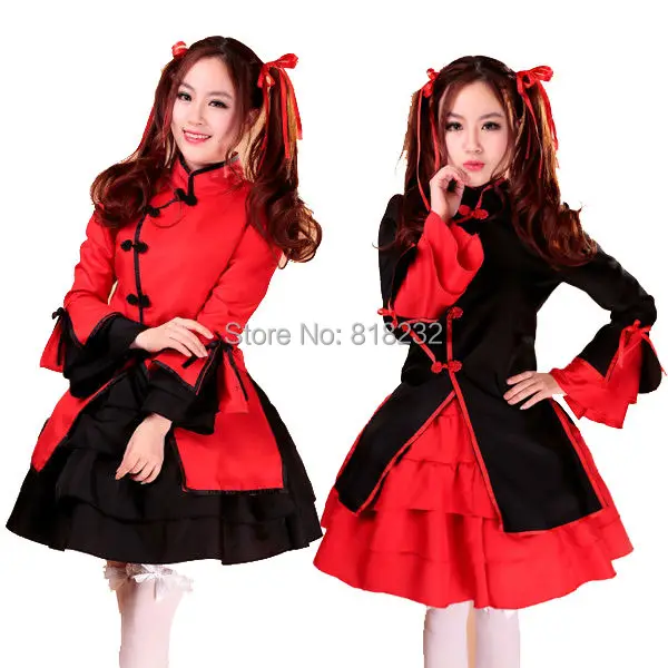 Фартук в стиле &quotЛолита&quot для танцующей девушки платье горничной униформа