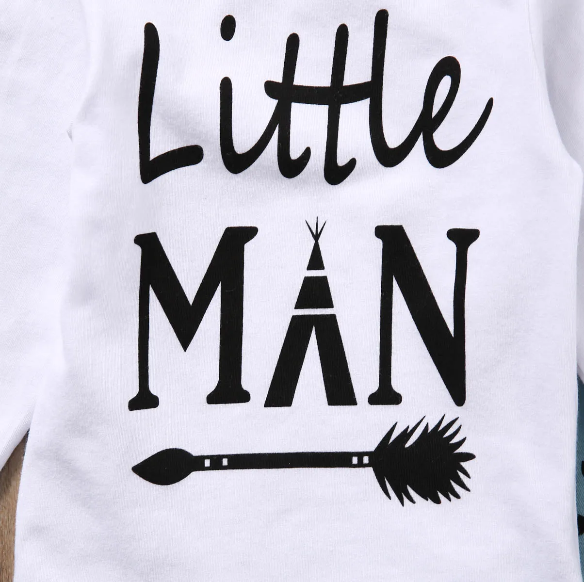 Newborn Baby Boys Jumpsuit Playsuit Romper +Pants Outfit Clothes Boy Pant |