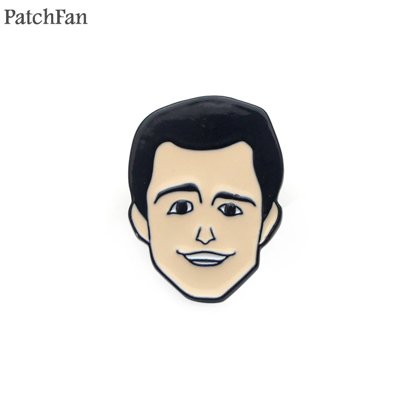 Patchfan друзья ТВ шоу центральный Перк цинковый галстук забавные булавки броши для рюкзака, одежды для мужчин и женщин Декоративные значки медали A1466