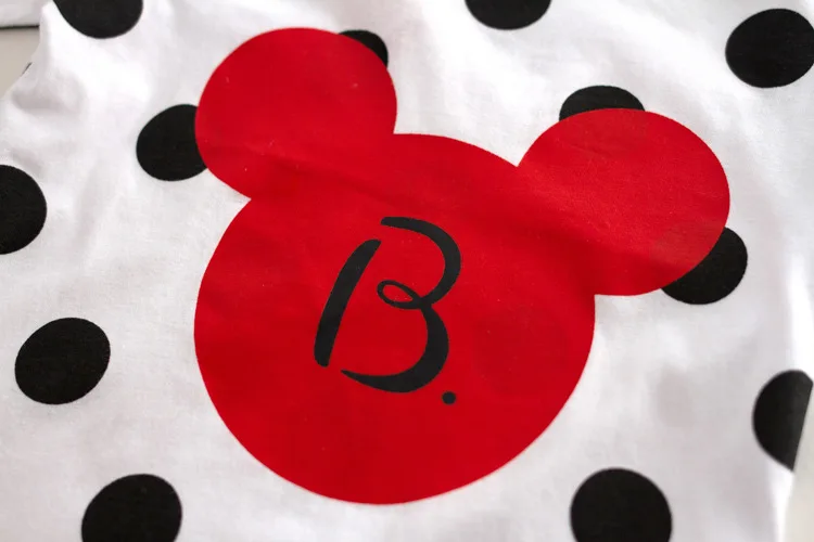 2019 Family Macth Shirts Short Sleeve Fashion Mickey Tee Shirt Father Mother and Baby T Macthing Tops Cotton | Мать и ребенок