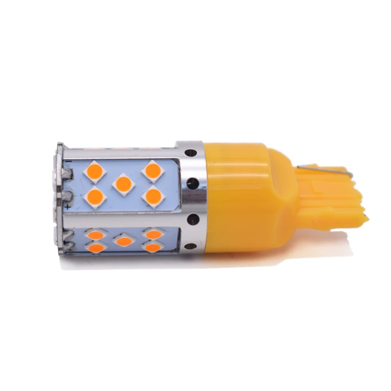 Лейтес 2 шт. T20 7440 W21W 3030 35SMD Canbus Светодиодная Лампочка лампа стоп сигнал светильник