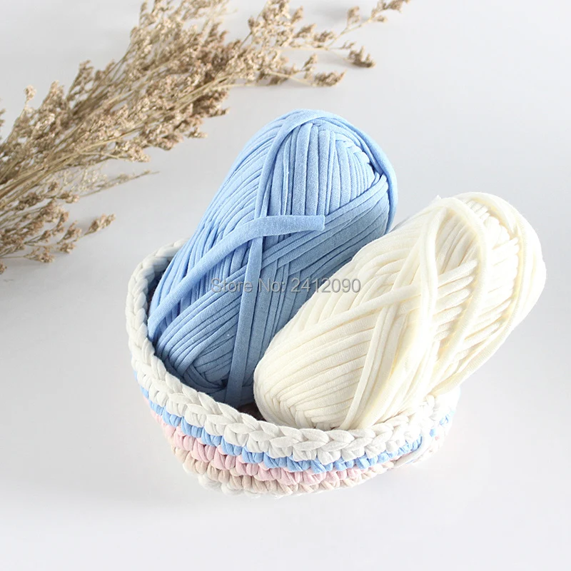 100 г необычная толстая пряжа для вязания DIY тканая нить Пряжа лента ручной вязки