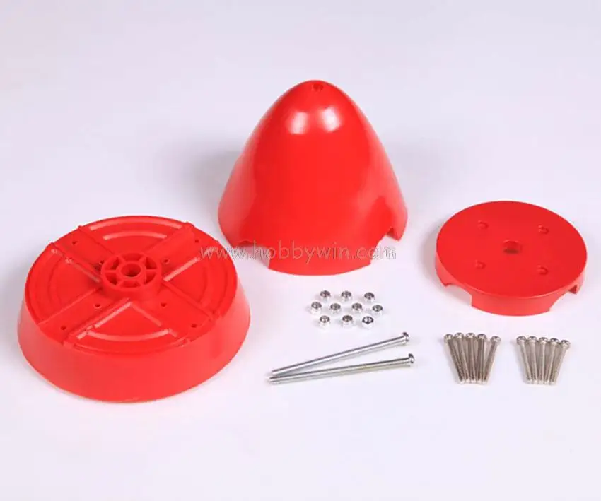 FMS запасная часть FMSSG106RT V2 Спиннер красный для 1700 мм P51 Красный Хвост RC гигантский