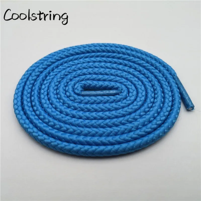 Coolstring/1 пара; однотонные круглые шнурки для ботинок; унисекс; повседневные шнурки; кроссовки; шнурки для парусиновой обуви; Ботинки martin; шнурки