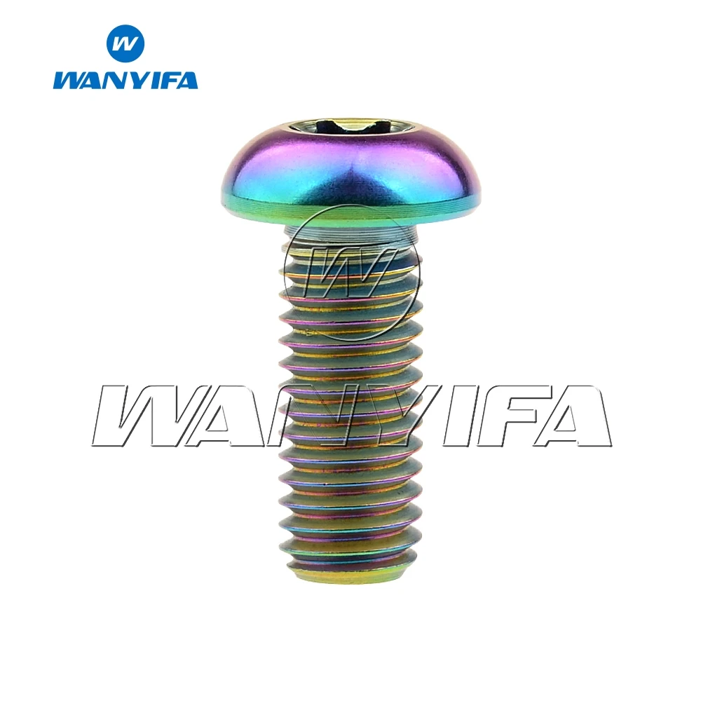 Титановый винт Wanyifa с головкой Torx M8x20mm для мотоцикла DUCATI болт ротора дискового