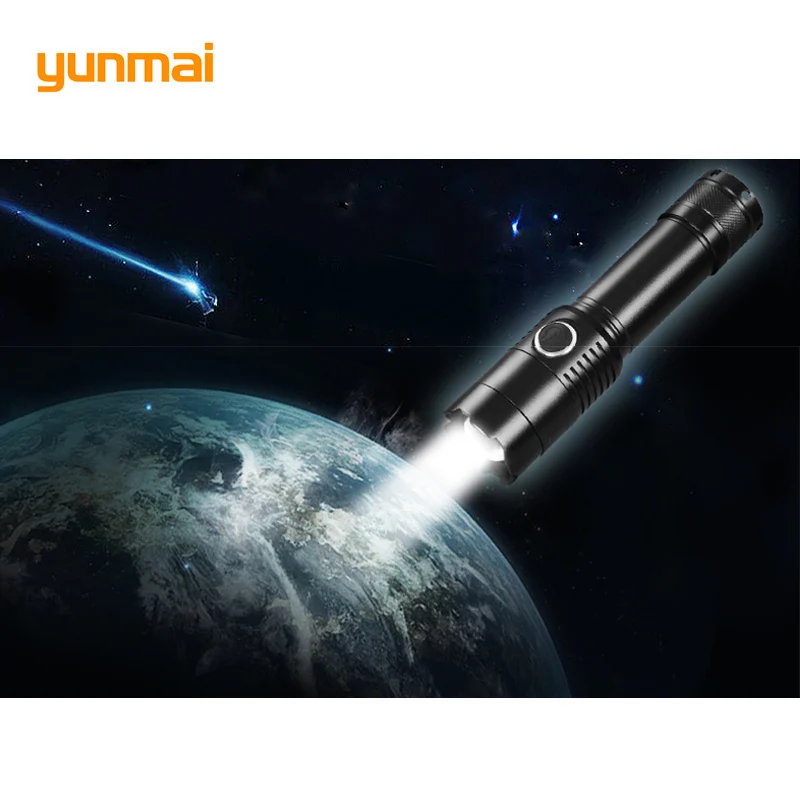 Высокая мощность 3800LM xml T6 перезаряжаемый светодиодный фонарик портативный