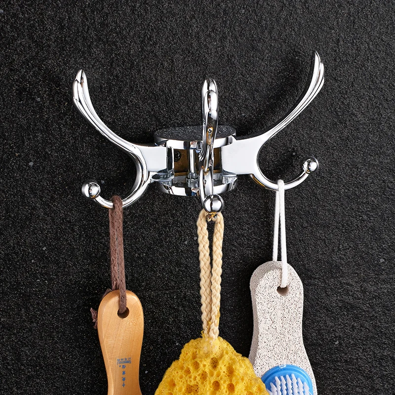 Современные золотистые/Серебристые крючки для халата одежды из полированного