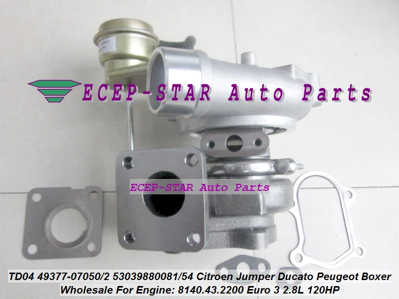 Турбокомпрессор Turbo TD04 53039700081 53039700054 49377 07050 07052 для Citroen Jumper Fiat Ducato Peugeot Boxer л|turbo
