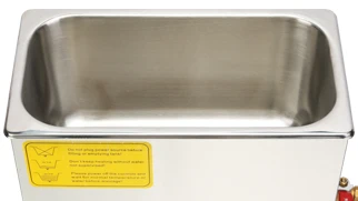 Цифровой ультразвуковой очиститель из нержавеющей стали с ЖК экраном 6л|lcd lcd|lcd