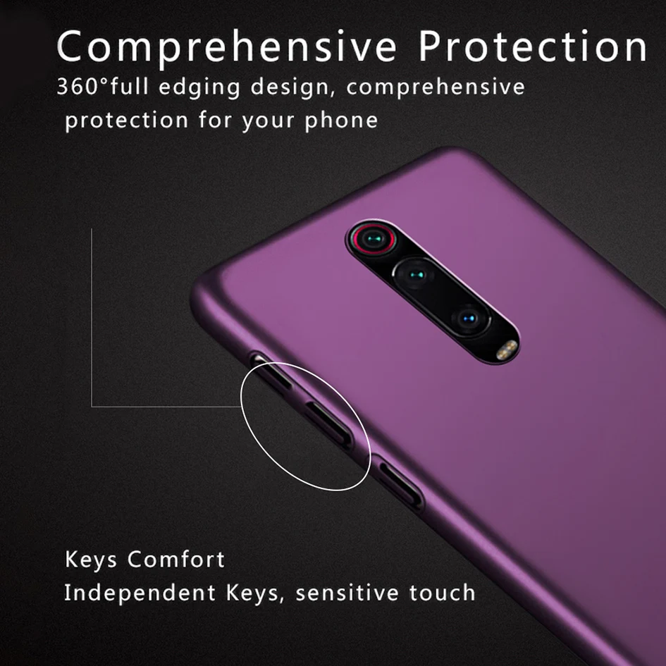 Противоударный чехол для Xiaomi Mi 9T Pro Redmi K20 Ультратонкий Жесткий из поликарбоната