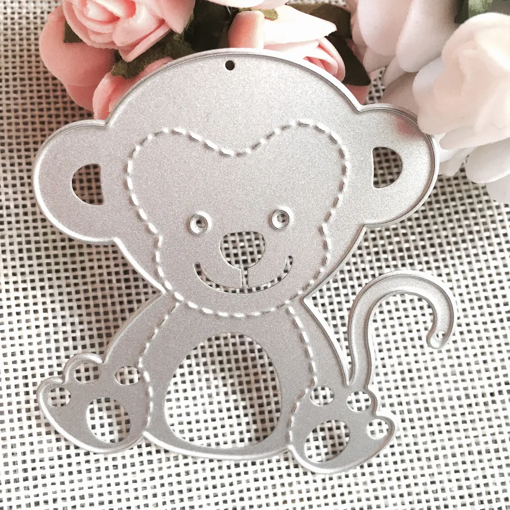 Обезьяна скрапбук DIY альбом карты бумажные производитель металла высечки