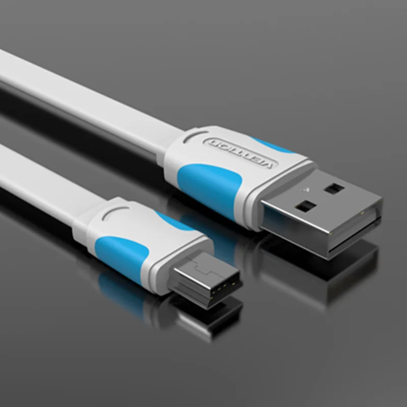 Vention Mini USB кабель 1 м 5 2 мини для передачи данных Зарядное устройство Сотовая связь