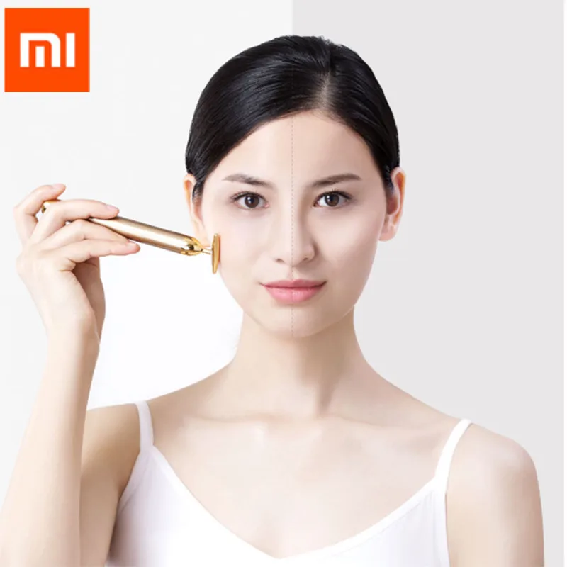 Xiaomi InFace Gold Beauty Bar позолоченная Массажная головка ускоряет метаболизм улучшает