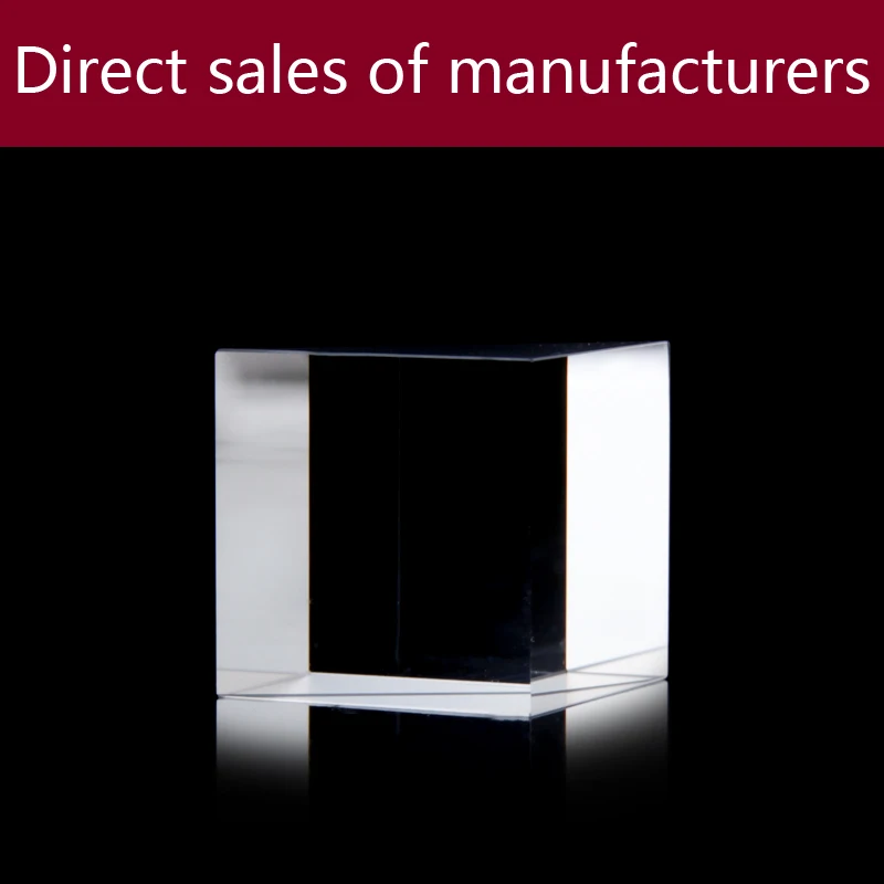 Optical glass triangular prism with reflecting film(20x20x20mm) | Канцтовары для офиса и дома